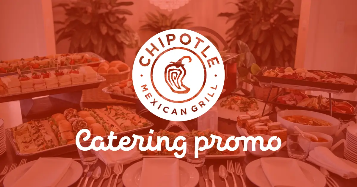 Chipotle Catering Promo