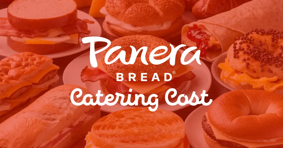 Panera Catering Prices